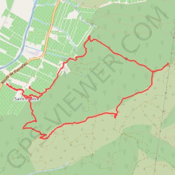 Itinéraire Sauvebonne - Saint-Michel - Les Bertrands - Hyères, distance, dénivelé, altitude, carte, profil, trace GPS