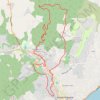 Itinéraire Massif des Maures, Les Saquèdes, distance, dénivelé, altitude, carte, profil, trace GPS