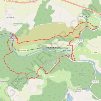 Itinéraire 13tdg2024-18765282, distance, dénivelé, altitude, carte, profil, trace GPS