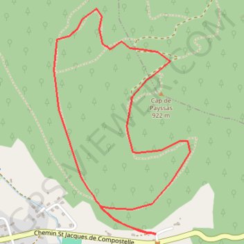 Itinéraire JUZET D'IZAUT : UNE FORET COLLINEENNE - N°17, distance, dénivelé, altitude, carte, profil, trace GPS