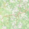 Itinéraire Les Estrets - Ferme Gentiane, distance, dénivelé, altitude, carte, profil, trace GPS