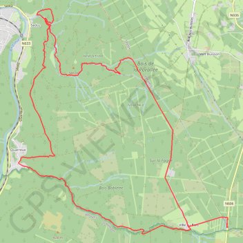 Itinéraire Boucle moyenne distance Vallée Chefna / Mine d'or et Vallée du Ninglinspo, distance, dénivelé, altitude, carte, profil, trace GPS