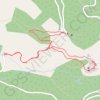 Itinéraire Tracé 24 oct. 2016 15:16:58, distance, dénivelé, altitude, carte, profil, trace GPS