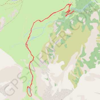 Itinéraire Lac Lagües, distance, dénivelé, altitude, carte, profil, trace GPS