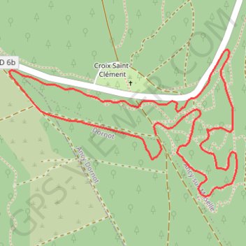 Itinéraire PARCOURS BENJAMINS, distance, dénivelé, altitude, carte, profil, trace GPS