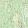 Itinéraire grand colombier st martin du fresne culoz 19 juil. 2018, distance, dénivelé, altitude, carte, profil, trace GPS