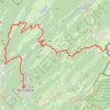 Itinéraire De Saint-Claude à La Cure, distance, dénivelé, altitude, carte, profil, trace GPS