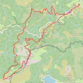 Itinéraire www.ibpindex.com 37557644741831, distance, dénivelé, altitude, carte, profil, trace GPS