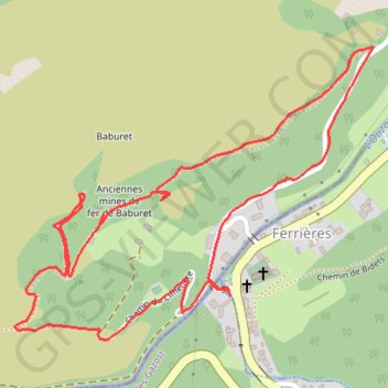 Itinéraire 29-ferriere-trace, distance, dénivelé, altitude, carte, profil, trace GPS