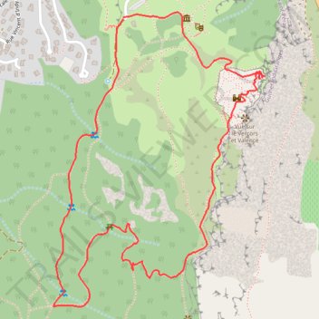 Itinéraire Saint-Péray Marche à pied, distance, dénivelé, altitude, carte, profil, trace GPS