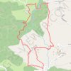 Itinéraire Garbet vers Burges, distance, dénivelé, altitude, carte, profil, trace GPS