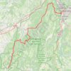 Itinéraire GR 9 : De Grenoble (Isère) à Beaufort-sur-Gervanne (Drôme), distance, dénivelé, altitude, carte, profil, trace GPS