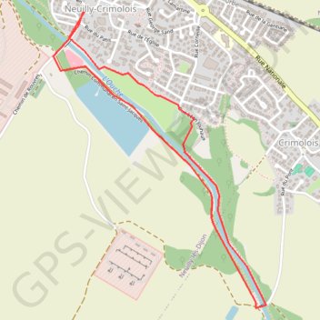 Itinéraire Des cèdres aux peupliers, distance, dénivelé, altitude, carte, profil, trace GPS