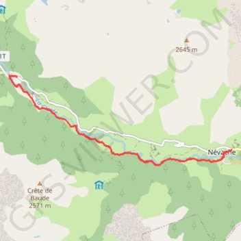 Itinéraire [Itinéraire] La Cascade de Fontcouverte, distance, dénivelé, altitude, carte, profil, trace GPS