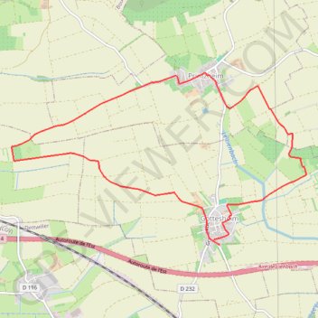 Itinéraire Autour de Gottesheim, distance, dénivelé, altitude, carte, profil, trace GPS