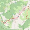 Itinéraire De Valsenestre à Entraigue par les crêtes, distance, dénivelé, altitude, carte, profil, trace GPS