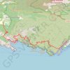 Itinéraire Morgiou Cassis, distance, dénivelé, altitude, carte, profil, trace GPS