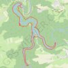 Itinéraire Barrage de Nisramont, distance, dénivelé, altitude, carte, profil, trace GPS