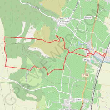 Itinéraire Gilly les Citeaux, distance, dénivelé, altitude, carte, profil, trace GPS