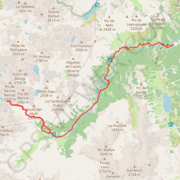 Itinéraire 6406483ac465a6559a160f50, distance, dénivelé, altitude, carte, profil, trace GPS