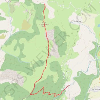 Itinéraire Brèche de Charance - Col de Gleize, distance, dénivelé, altitude, carte, profil, trace GPS