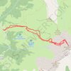 Itinéraire Mont Charvin Combe Ouest (Borns-Aravis), distance, dénivelé, altitude, carte, profil, trace GPS