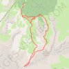 Itinéraire Pas du Follet en boucle depuis la Cabane de l'Avalanche (Dévoluy), distance, dénivelé, altitude, carte, profil, trace GPS