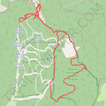 Itinéraire f1b33f59e56112db7871bbd87e9a83632d6c93a7, distance, dénivelé, altitude, carte, profil, trace GPS