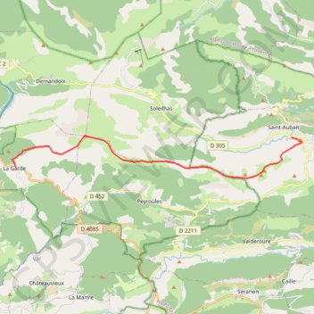 Itinéraire Le crêtes du teillon pensier, distance, dénivelé, altitude, carte, profil, trace GPS