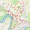 Itinéraire Pays Rochefortais - Rochefort, distance, dénivelé, altitude, carte, profil, trace GPS