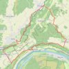 Itinéraire Entre la réserve naturelle des coteaux de la Seine et l'Epte, distance, dénivelé, altitude, carte, profil, trace GPS