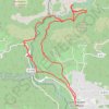 Itinéraire Les Gorges de la Siagne, distance, dénivelé, altitude, carte, profil, trace GPS