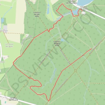 Itinéraire La Fontaine de Saint-Raoul - Liffré, distance, dénivelé, altitude, carte, profil, trace GPS