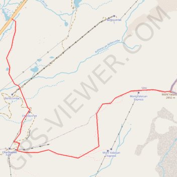 Itinéraire Mont Valezan - Valaisan, distance, dénivelé, altitude, carte, profil, trace GPS
