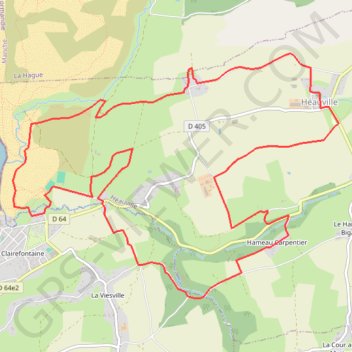Itinéraire 1 - A2H_nature_2024 trail rando_13km, distance, dénivelé, altitude, carte, profil, trace GPS