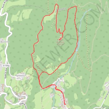 Itinéraire Pique de Quaix, distance, dénivelé, altitude, carte, profil, trace GPS