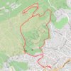 Itinéraire 2024-04-14 13:00:18, distance, dénivelé, altitude, carte, profil, trace GPS