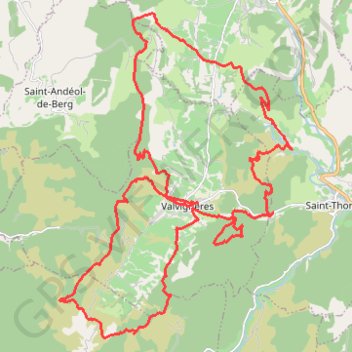 Itinéraire Randonnée des vignerons de Vavignières, distance, dénivelé, altitude, carte, profil, trace GPS