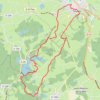Itinéraire Parc du Morvan - Saulieu, distance, dénivelé, altitude, carte, profil, trace GPS