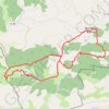Itinéraire Montbrun-Bocage, distance, dénivelé, altitude, carte, profil, trace GPS