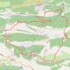 Itinéraire L'Audibergue, en boucle par Thorenc, distance, dénivelé, altitude, carte, profil, trace GPS