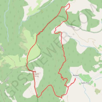 Itinéraire Le Cougoir, distance, dénivelé, altitude, carte, profil, trace GPS