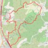 Itinéraire Roquerousse - Le Talagard, distance, dénivelé, altitude, carte, profil, trace GPS