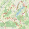 Itinéraire Grand tour de Paladru, distance, dénivelé, altitude, carte, profil, trace GPS