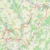 Itinéraire Salignac sur Charente gravel et vtt 65 kms, distance, dénivelé, altitude, carte, profil, trace GPS