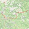 Itinéraire ConquesLivinhacleHaut, distance, dénivelé, altitude, carte, profil, trace GPS