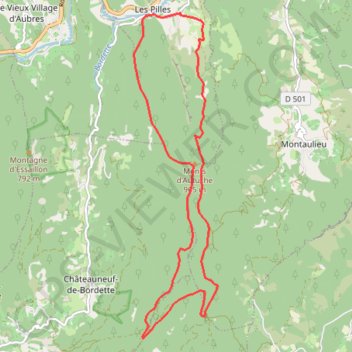 Itinéraire Monts d'Autuche, distance, dénivelé, altitude, carte, profil, trace GPS