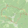 Itinéraire Oberbruck, Tête des perches, Belacker et une descente épinglée, distance, dénivelé, altitude, carte, profil, trace GPS