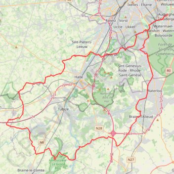 Itinéraire enghien, distance, dénivelé, altitude, carte, profil, trace GPS