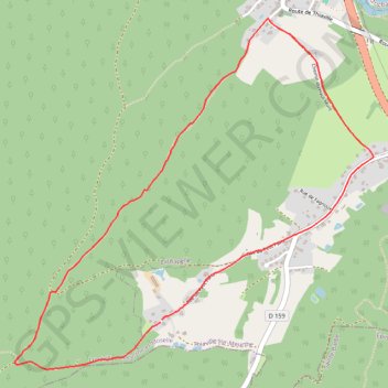 Itinéraire Circuit de la Chapelle, distance, dénivelé, altitude, carte, profil, trace GPS